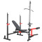 High-Pull Foldable Adjustable Comfortable Weight Bench
