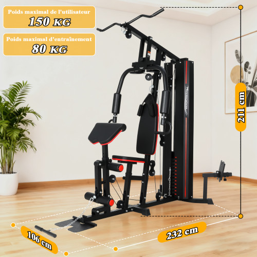 Multi-Functional Metal Home Gym Equipment