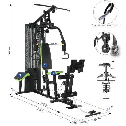 Wholesale Steel Multi Home Gym Body Trainer Machine