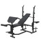 Portable Adjustable Multipurpose Weight Bench Standard Weight Bench Press Rack Home Gym Strength