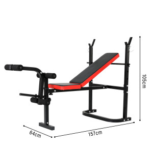 Adjustable Indoor Home Gym Equipment Foldable Weight Bench