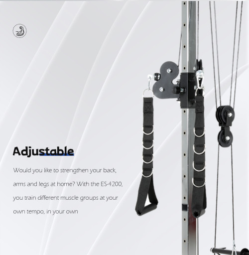 Multi-Function Metal Gym Pulley Station Fitness Machine