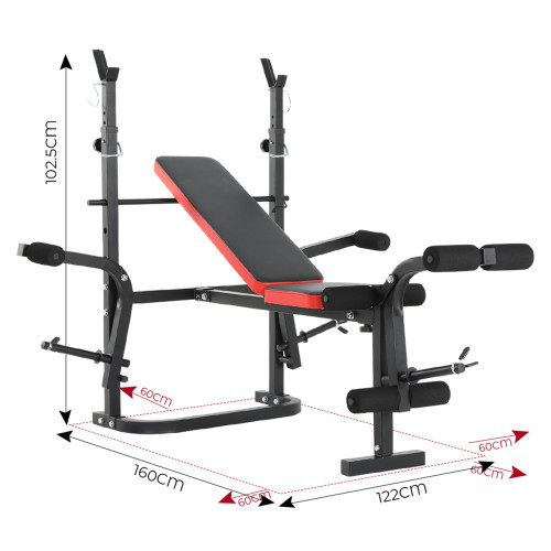 Foldable Adjustable Durable Metal Weight Lifting Bench for Cross Fit and Indoor Training