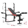 Foldable Adjustable Durable Metal Weight Lifting Bench for Cross Fit and Indoor Training