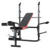 Foldable Adjustable Durable Metal Weight Lifting Bench for Cross Fit and Indoor Training
