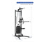 Single Tower Pulley Crossover Gym Wall Mounted Multi-Function Station for Home Use
