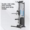 Single Tower Pulley Crossover Gym Wall Mounted Multi-Function Station for Home Use