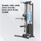 Single Tower Pulley Crossover Gym Wall Mounted Multi-Function Station for Home Use