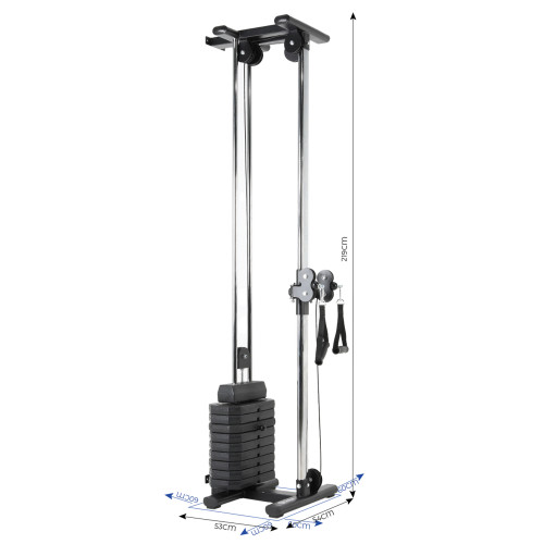 Comprehensive Home Fitness Machine Multi-Gym Exercise Pulley Station