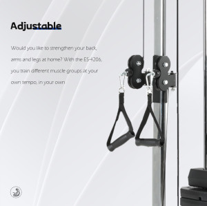 Comprehensive Home Fitness Machine Multi-Gym Exercise Pulley Station