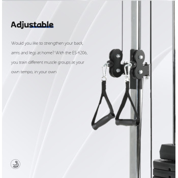 Comprehensive Home Fitness Machine Multi-Gym Exercise Pulley Station