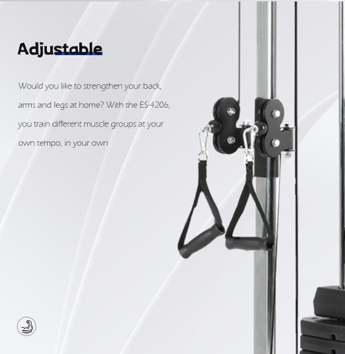 Comprehensive Home Fitness Machine Multi-Gym Exercise Pulley Station