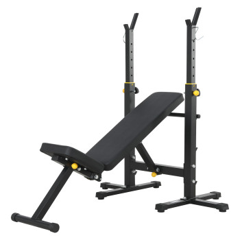 Home Gym Fitness Equipment Adjustable Foldable Steel Weight Bench