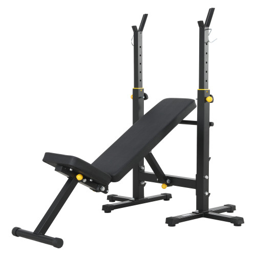 Home Gym Fitness Equipment Adjustable Foldable Steel Weight Bench
