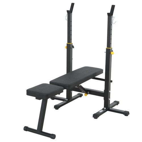 Home Gym Fitness Equipment Adjustable Foldable Steel Weight Bench