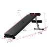 Foldable Iron Custom Bench for Home Gym Strength Training Wholesale Sit up Bench