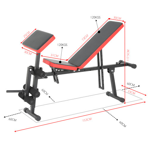 Adjustable Bench Indoor Fitness Equipment Sit up Bench