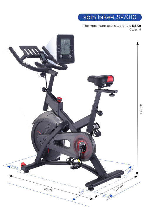 Steel Exercise Bike Cycling Home Use Fitness Indoor Gym Bike