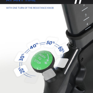 Adjustable Resistance Belt Drive Steel Indoor Cycling Bike