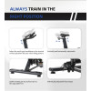 Adjustable Resistance Belt Drive Steel Indoor Cycling Bike
