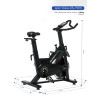 Adjustable Resistance Belt Drive Steel Indoor Cycling Bike