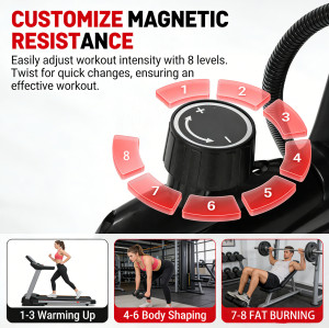 Professional Fitness Equipment Indoor Adjustable Fan Spinning Air Bike