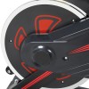 Home Workouts Ultra-Quiet Compact Spinning Bike with LCD Display 4KG Flywheel