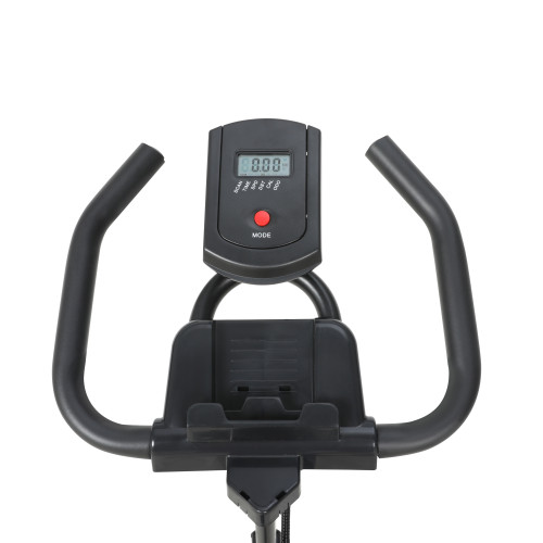 Home Workouts Ultra-Quiet Compact Spinning Bike with LCD Display 4KG Flywheel