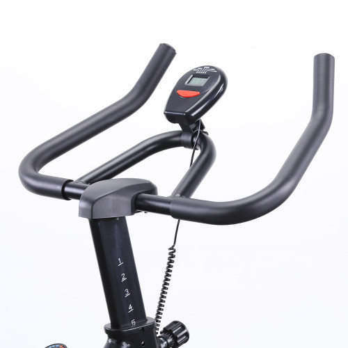 Steel Indoor Cycling Stationary Bike with LCD Display
