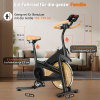 Hot Sale 5kg Steel Flywheel Magnetic Belt Drive LCD Display Stepless Resistance Home Use Bike
