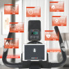 New Adjustable Bike with Heart Rate Test LCD Display 6kg Flywheel