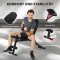 Sit-Up Dumbbell Bench with Safety Features Portable Design for Indoor Home Gym