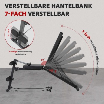 Sit-Up Dumbbell Bench with Safety Features Portable Design for Indoor Home Gym