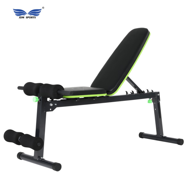 Multi-Function Foldable Portable Metal Incline Exercise Weight Bench Press