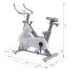 Gym Exercise Indoor Bike with Friction Resistance Steel Exercise Bicycle Indoor Spinning Bike