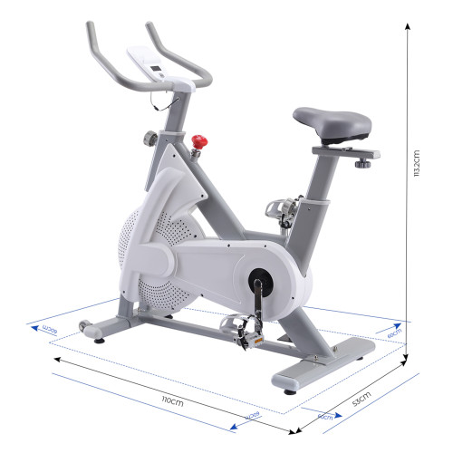 Gym Exercise Indoor Bike with Friction Resistance Steel Exercise Bicycle Indoor Spinning Bike