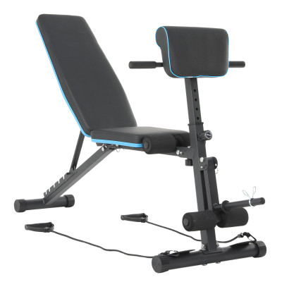 Foldable Metal Sit up Workout Bench Custom Logo Multi-Gear Adjustment