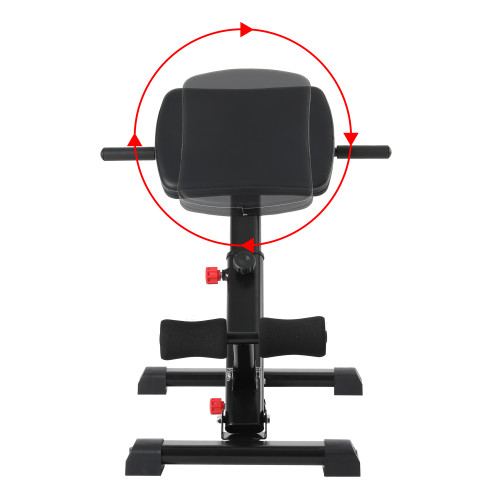 Abdominal Exercise Waist Extension Workout Buttocks Foldable Adjustable Portable Ab Bench Gym Roman Chair