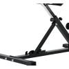 Steel Roman Chair Adjustable Lower Back Exercise Bench Hamstring Glutes Home Gym Fitness Tool Machine-Extension Machine Bench