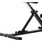 Steel Roman Chair Adjustable Lower Back Exercise Bench Hamstring Glutes Home Gym Fitness Tool Machine-Extension Machine Bench