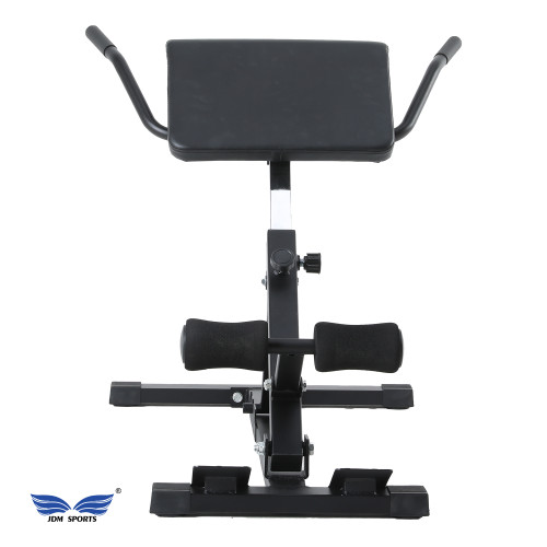Steel Roman Chair Adjustable Lower Back Exercise Bench Hamstring Glutes Home Gym Fitness Tool Machine-Extension Machine Bench
