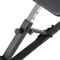 Steel Roman Chair Adjustable Lower Back Exercise Bench Hamstring Glutes Home Gym Fitness Tool Machine-Extension Machine Bench