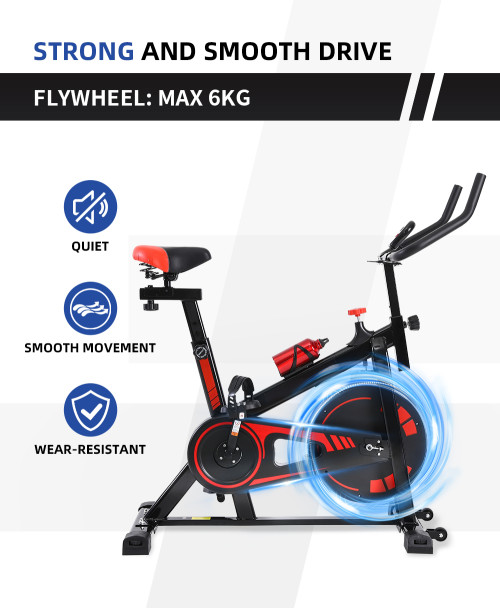Direct Factory Supply Unisex Home Gym Spin Bike