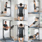 Portable Power Tower Steel Pull up Bar Dip Station Single Parallel Bar Indoor Fitness Gym Equipment