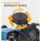 Mini Portable Steel Exercise Bike for Home Use Workouts