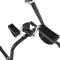 Home Use Steel Exercise Bike with LCD Display Portable Design for Fitness and Rehabilitation