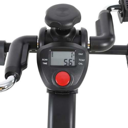 Home Use Portable Mini Pedal Exercise Bike Foldable Under Desk Steel Rehabilitation