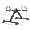 Home Use Portable Mini Pedal Exercise Bike Foldable Under Desk Steel Rehabilitation