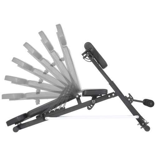 Unisex Indoor Fitness Adjustable Multi-Functional Dumbbell Home Training Bench for Sit-Ups