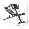 Unisex Indoor Fitness Adjustable Multi-Functional Dumbbell Home Training Bench for Sit-Ups